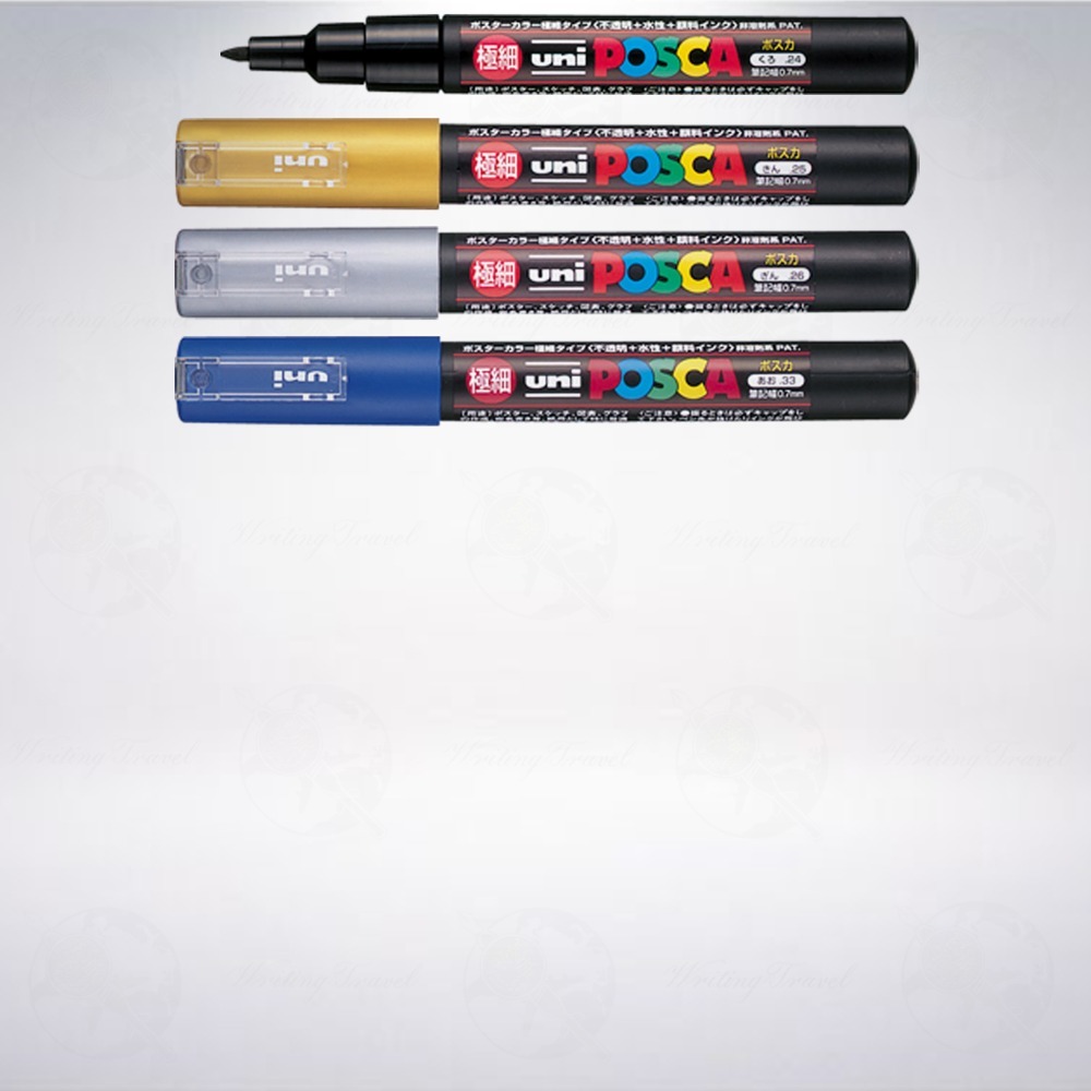 日本 三菱鉛筆 uni-ball POSCA Marker 水性麥克筆: 極細/PC-1M-細節圖2