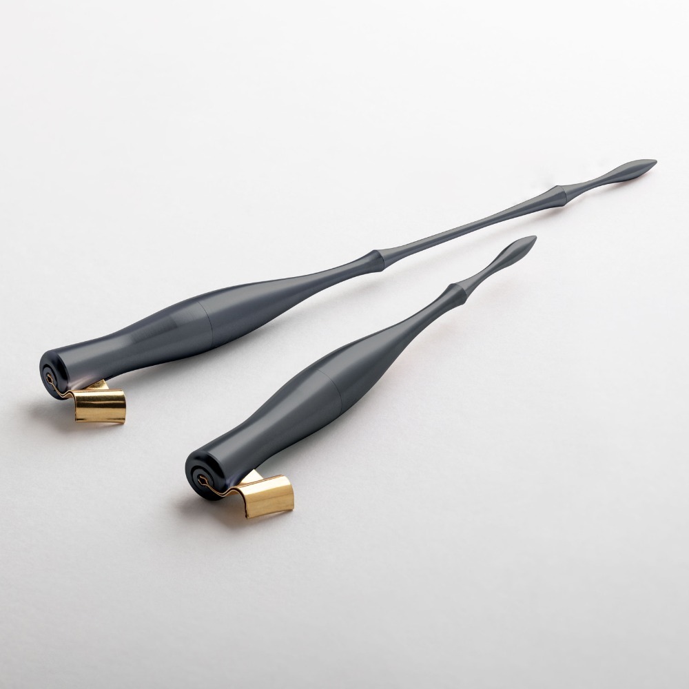 澳洲 Luis Creations Moblique AL 鋁合金二合一斜直筆桿: 黑暗騎士-細節圖2