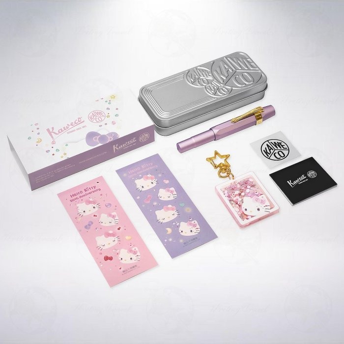 德國 Kaweco x Hello Kitty 50周年紀念款鋼筆: 紫色-細節圖4