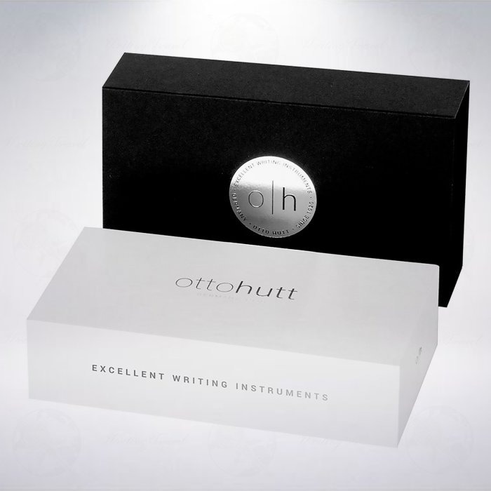 德國 OTTO HUTT 奧托赫特 DESIGN04 925純銀鑽石方切原子筆-細節圖2