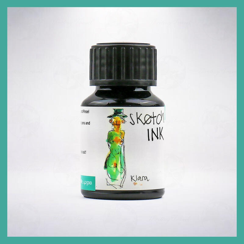 德國 ROHRER&KLINGNER SKETCH Ink 50ml 速寫墨水-規格圖2