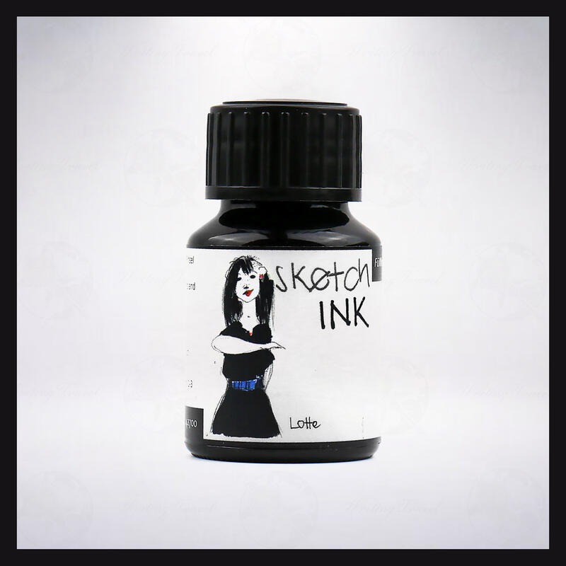 德國 ROHRER&KLINGNER SKETCH Ink 50ml 速寫墨水-規格圖2