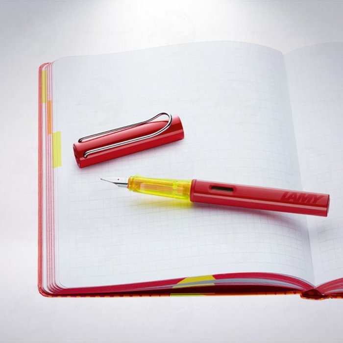 德國 拉米 LAMY AL-star 恆星系列 鋼筆筆記本禮盒組: 亮光紅/Glossy Red-細節圖4