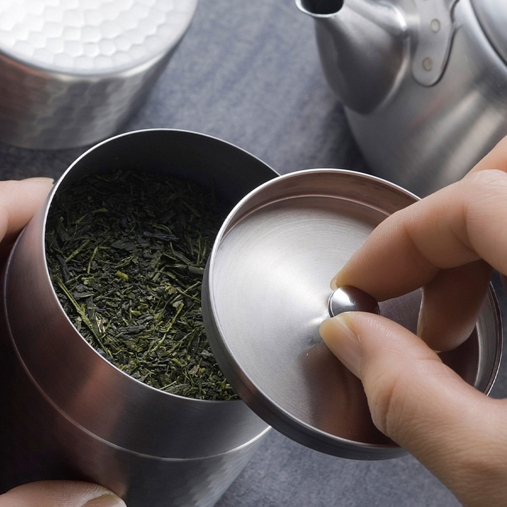 日本 KOGU 茶考具 小型茶葉保存罐-細節圖2