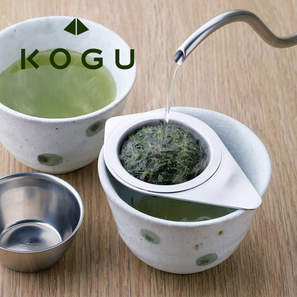 日本 KOGU 茶考具 不銹鋼濾茶器組-細節圖4