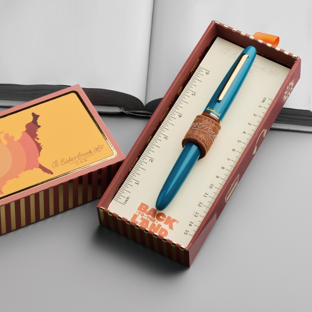美國 Esterbrook Estie 回歸自然「嬉皮藍」 鋼筆-細節圖2