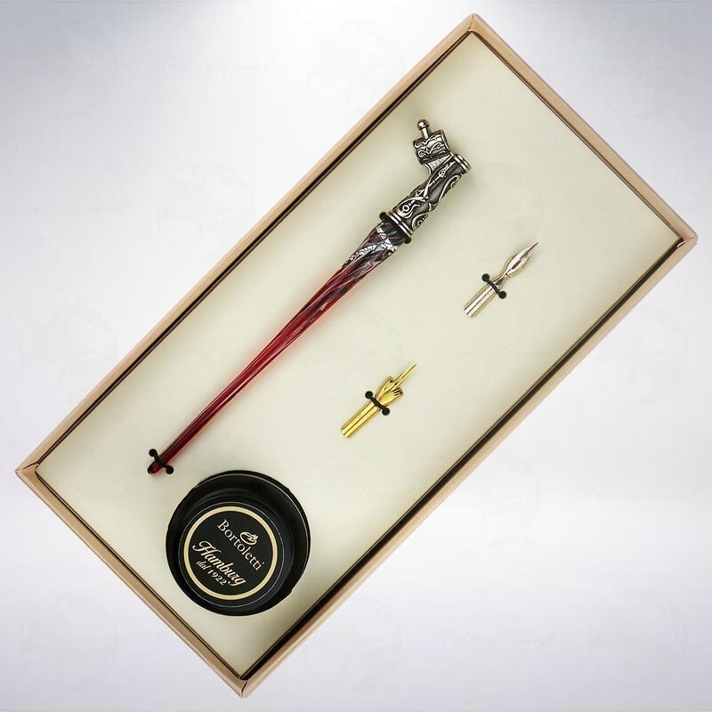 義大利 Bortoletti SET27 雕花握位玻璃斜桿組-細節圖2