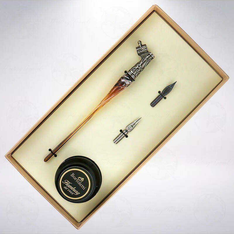 義大利 Bortoletti SET27 雕花握位玻璃斜桿組-細節圖3