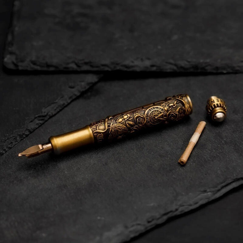 土耳其SEPIA 黃銅手工製直桿: 虛空-細節圖3