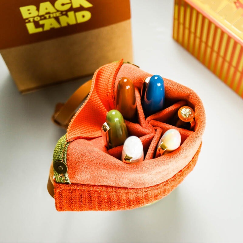 美國Esterbrook 回歸自然系列限定色站立式筆袋 - 開心果綠-細節圖2