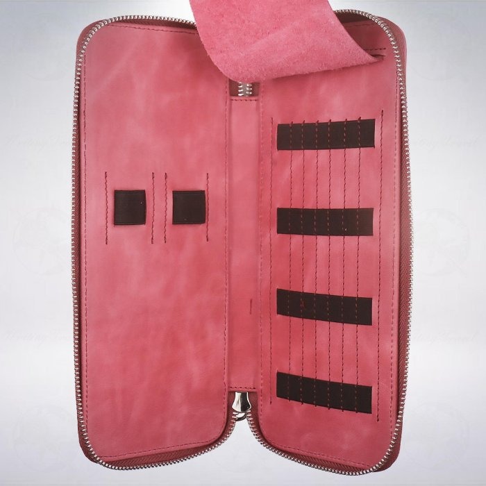 土耳其 Rumi 2支裝沾水筆專用手工真皮收納筆袋-細節圖8