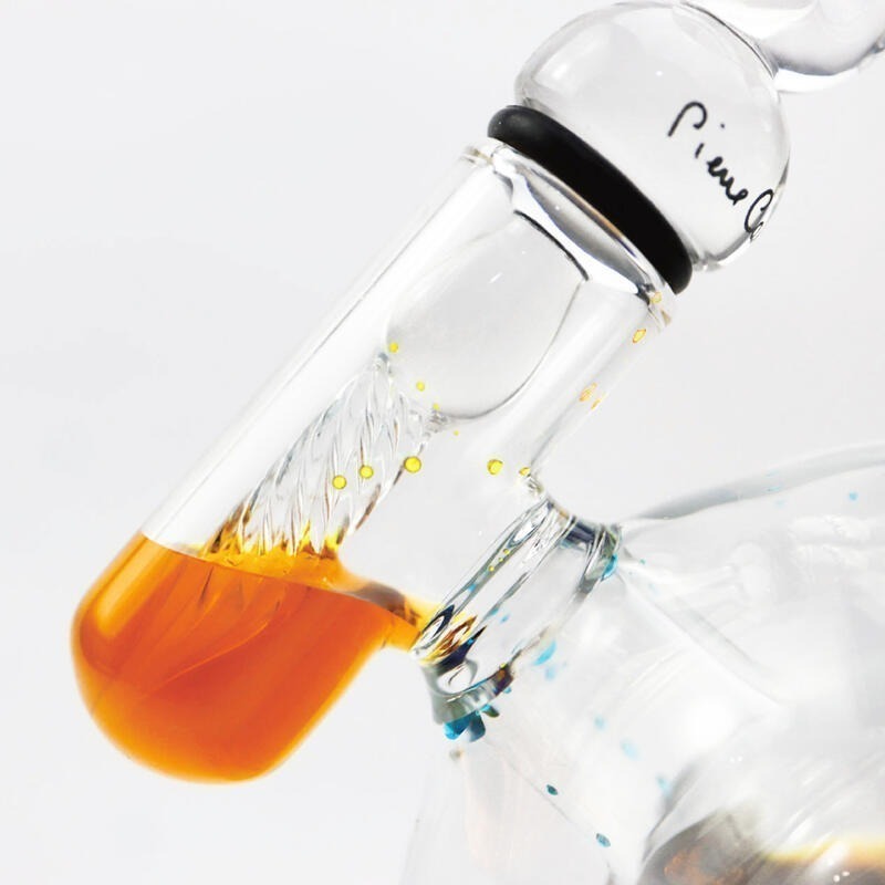 法國 Pierre Cardin IDUO 雙圓玻璃墨水瓶-細節圖4