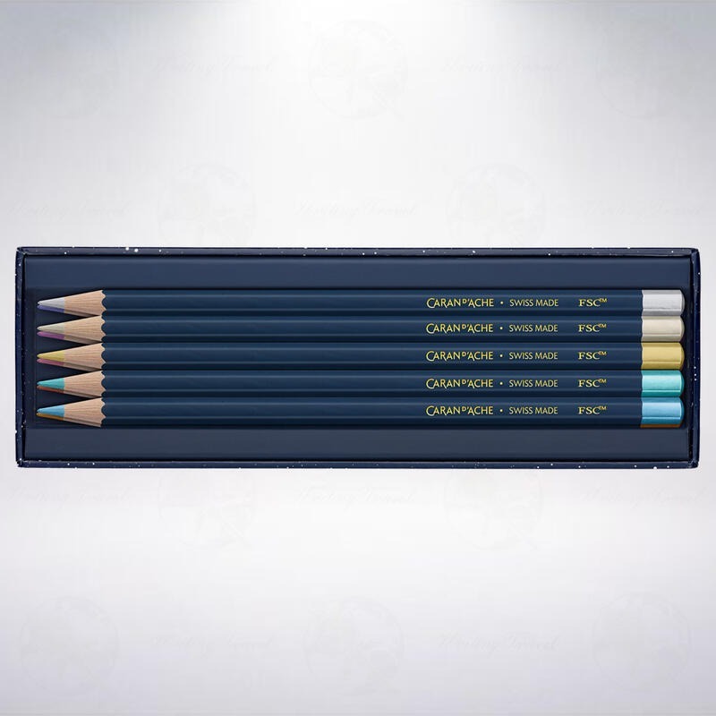 瑞士 卡達 Cosmic Blue 2024聖誕限定版色鉛筆組-細節圖2