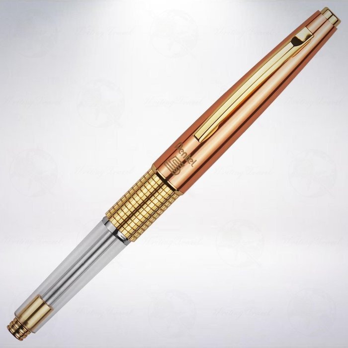 稀有! 日本 Pentel Kerry 万年CIL 東海地區限定版「透明古銅」自動鉛筆-細節圖2