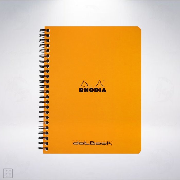 法國 羅地亞 RHODIA  A5+ 圈裝筆記本: 橘色/Orange-細節圖3