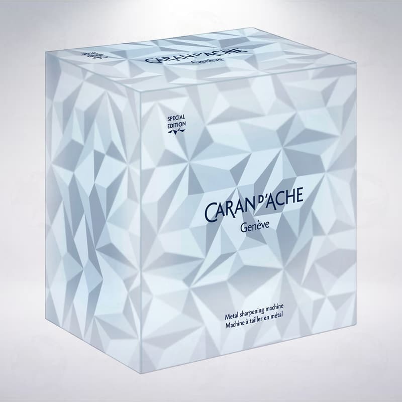 瑞士 卡達 CARAN D＇ACHE 阿爾卑斯霜雪 Alpine Frost 2025年聖誕節限定款削鉛筆機-細節圖3