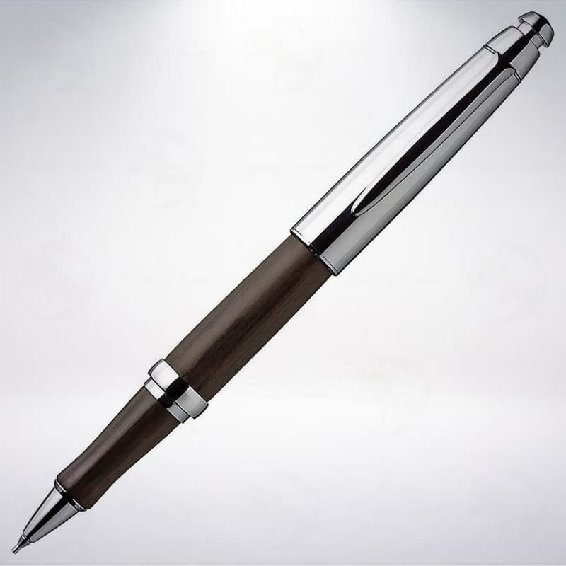 絕版! 日本 三菱鉛筆 uni-ball PURE MALT 百年橡木桶材旗艦款「自動鉛筆」-細節圖2