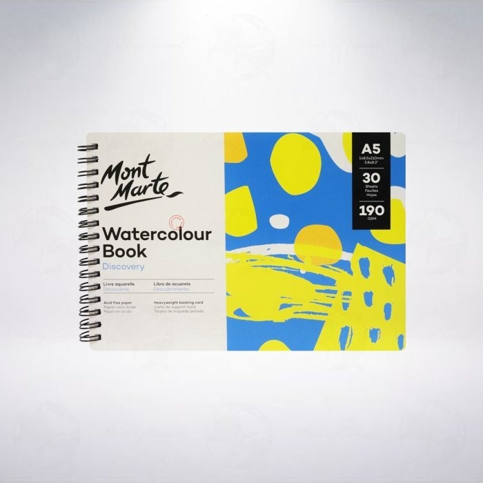 澳洲 Mont Marte 蒙瑪特線圈水彩本(A5)-細節圖3