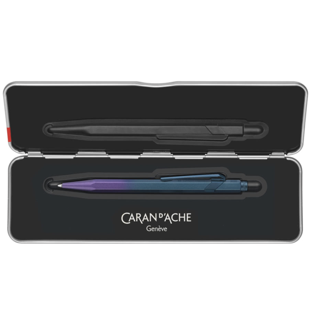 瑞士 卡達 849 Claim Your Style 第五代限量版原子筆：紫海-細節圖3