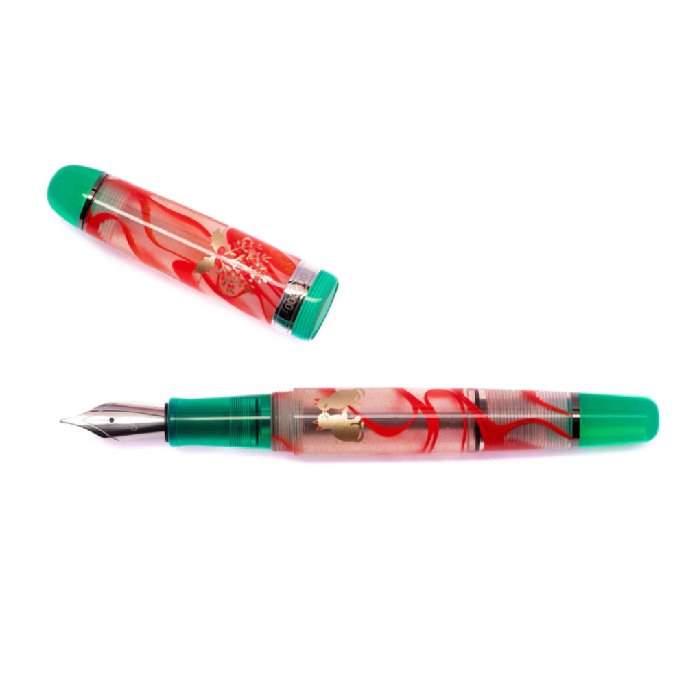 Opus 88 Jazz 正統滴入式上墨鋼筆- 節慶限定色-細節圖2