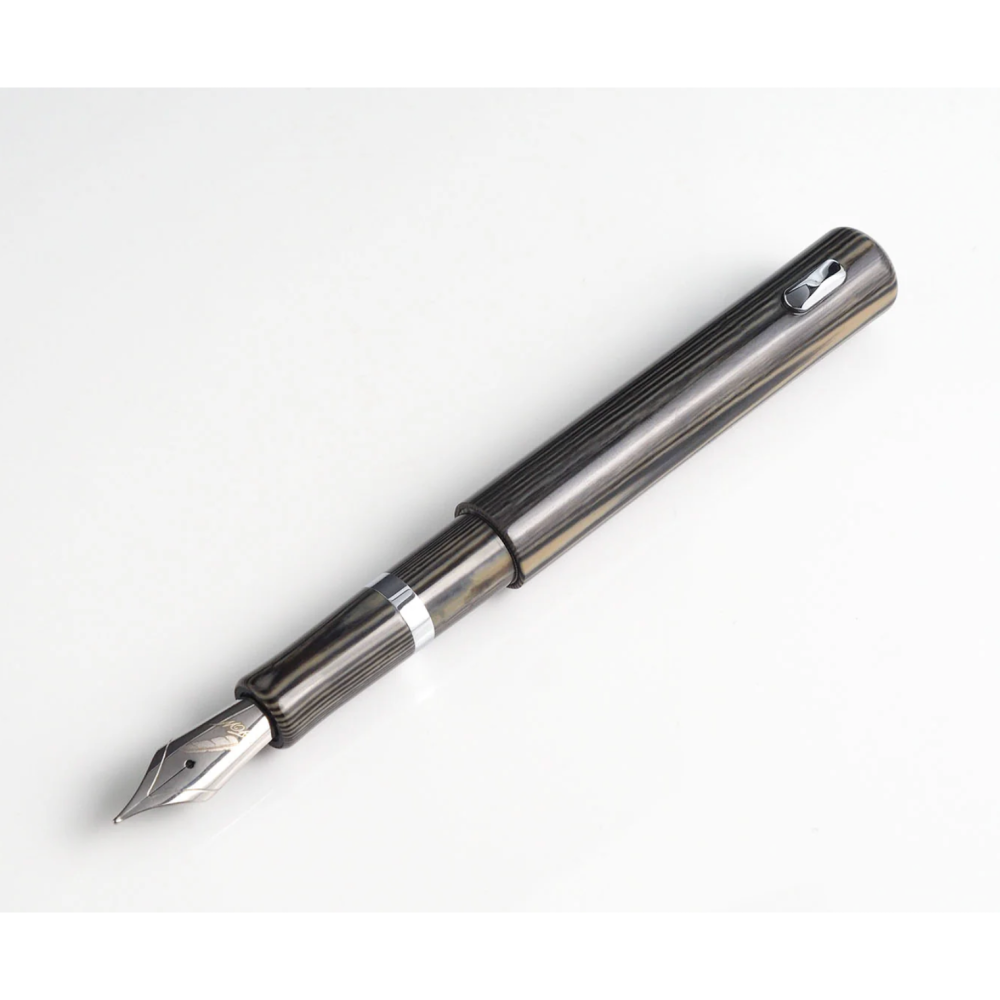 台灣 尚羽堂 Pencket 袖珍系列「黑雲母」鋼筆-細節圖2