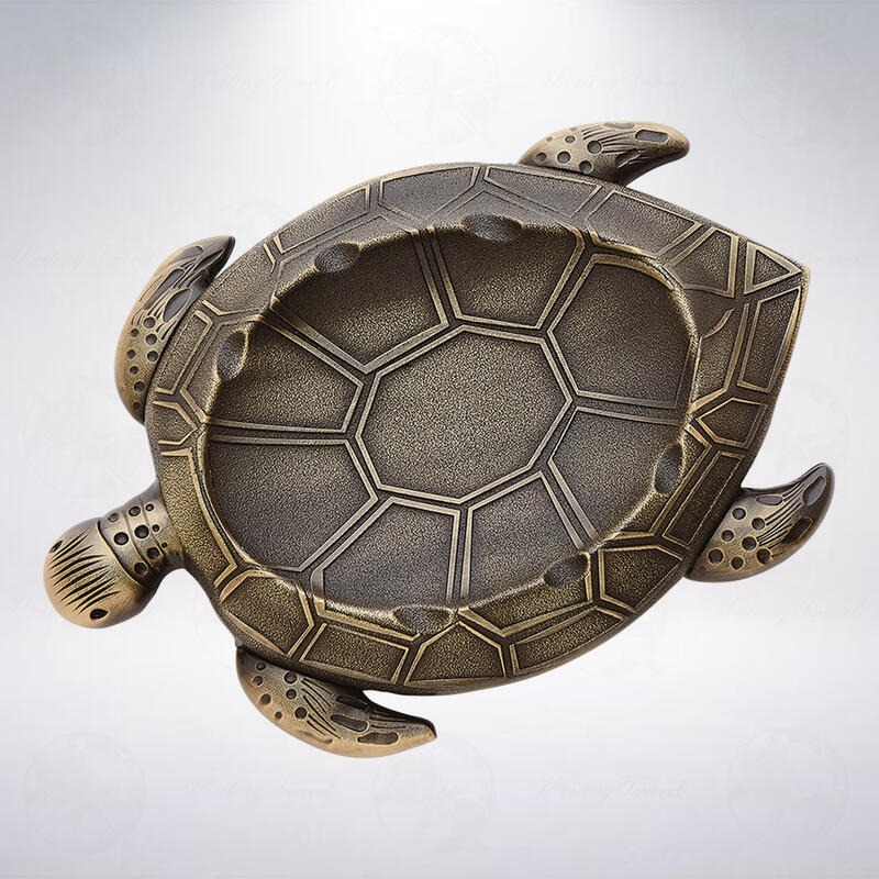 美國 Esterbrook 烏龜造型黃銅筆擱-細節圖3