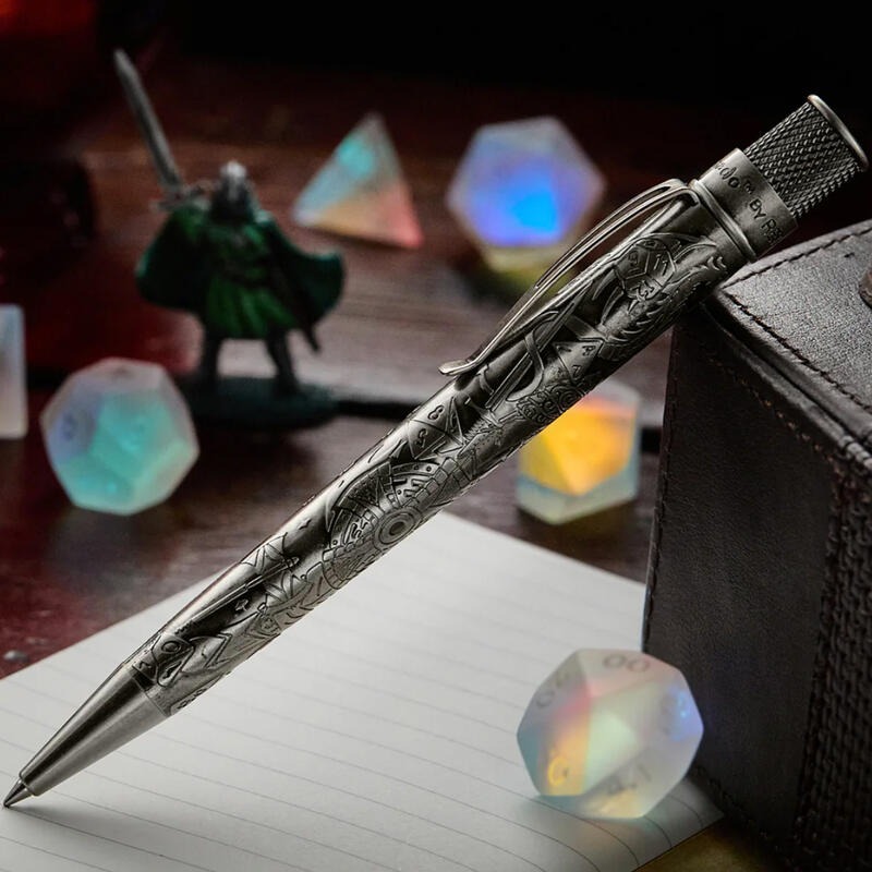 美國 Retro 1951 Tornado rollerball 限量鋼珠筆: 火與骰子戰士/Fire&Dice 2e-細節圖2