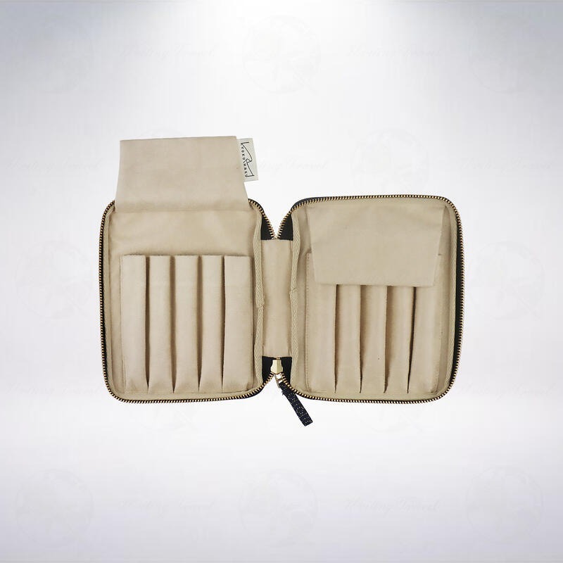 台灣 南方設計 kyoku haku 10入「青海波」手提鋼筆袋-細節圖3