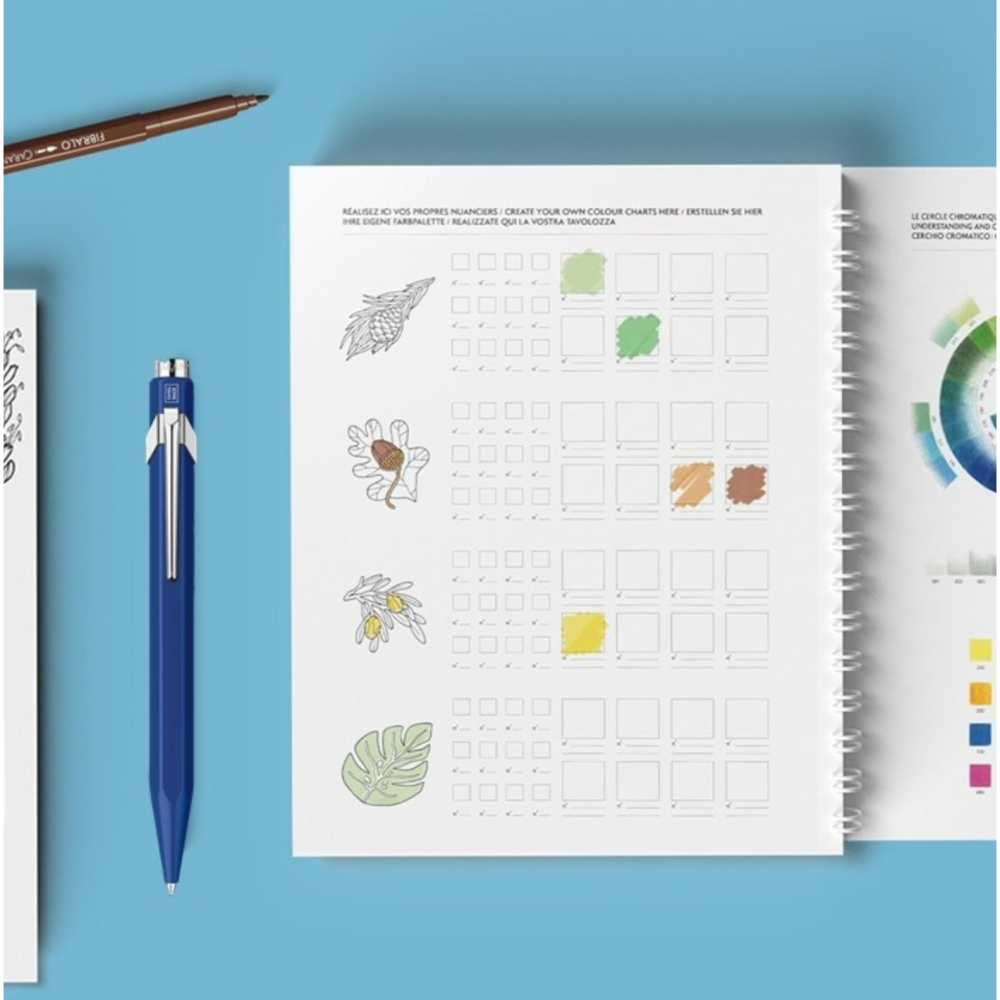 瑞士 卡達 849 Roller 鋼珠筆: 藍色-細節圖2