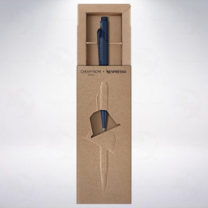 瑞士 卡達  849 NESPRESSO 咖啡膠囊聯名限定原子筆: 午夜藍-細節圖3
