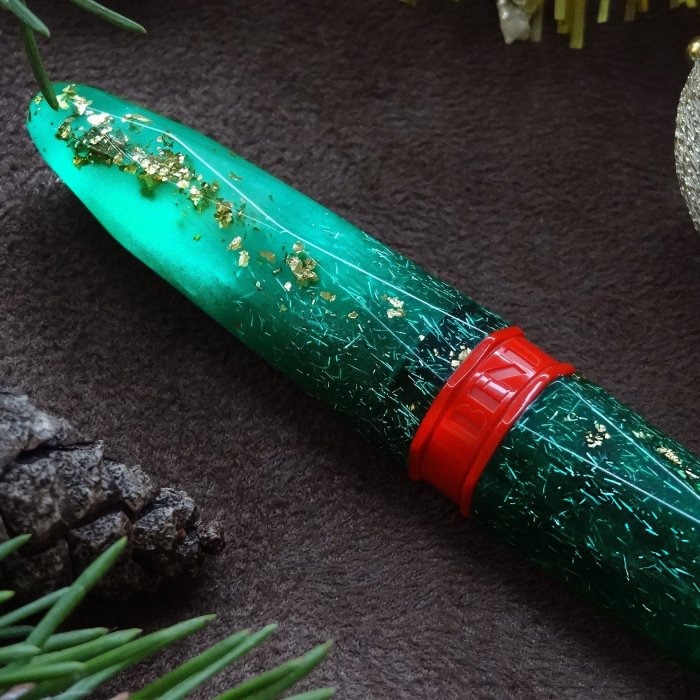 絕版！BENU 貝妞筆 BRIOLETTE 璀璨寶石鋼筆: 螢光新年限定款-細節圖3