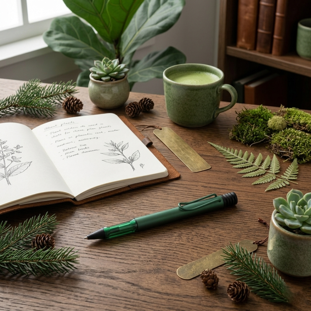 德國 拉米 LAMY AL-star 恆星系列 2026年限定版原子筆: 松木綠/Pine Green-細節圖2