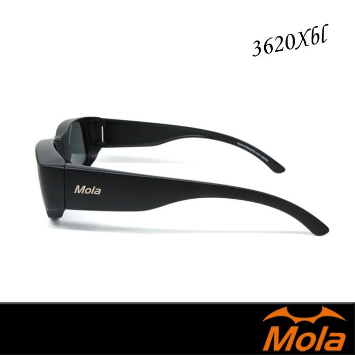 MOLA摩拉外掛式偏光太陽眼鏡 超輕量  近視眼鏡直接戴 3620Xblpl-細節圖5