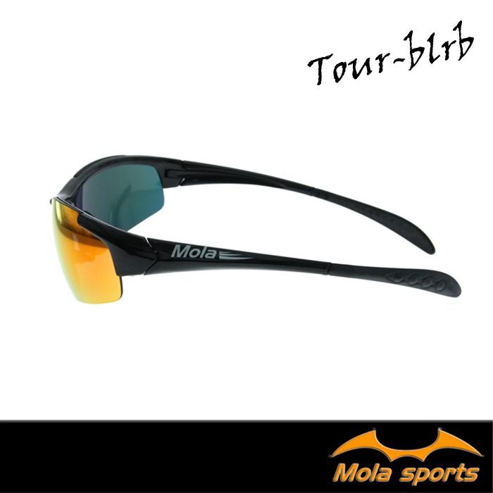 MOLA摩拉兒童運動太陽眼鏡8-12歲UV400多層彩色鍍膜 Tour-blrb-細節圖3