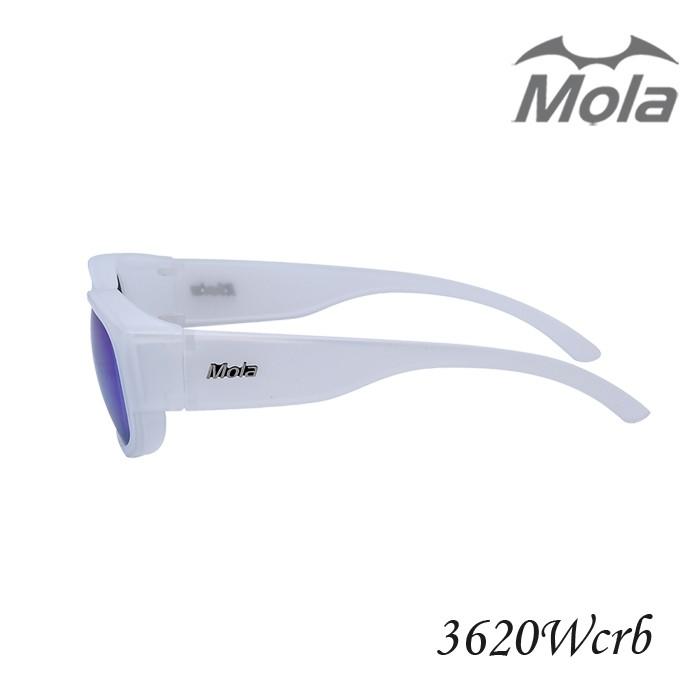 MOLA摩拉外掛式近視偏光太陽眼鏡 套鏡 UV400 彩色多層鍍膜 男女一般臉型 3620Wcrb-細節圖4