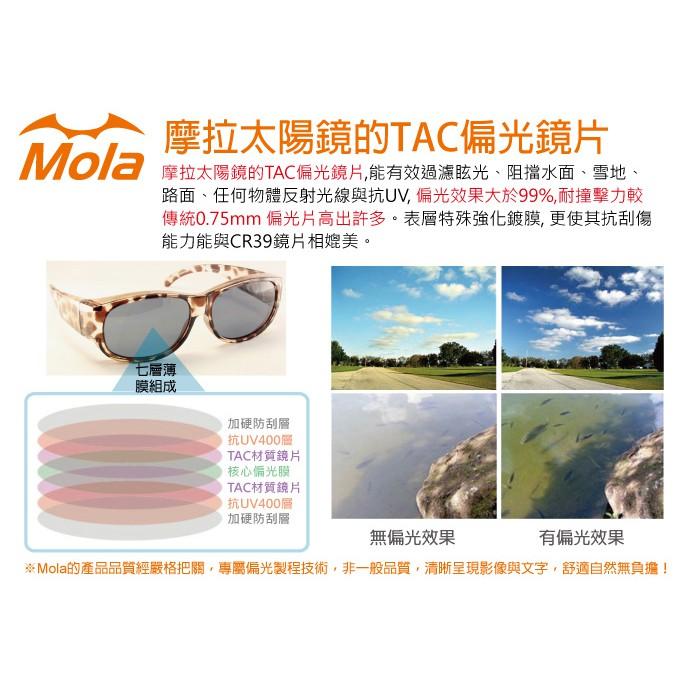 MOLA SPORTS摩拉 21.4g 超輕量偏光運動太陽眼鏡 頂級抗磨鏡片 UV400 男女可戴 TR-wpg-細節圖6