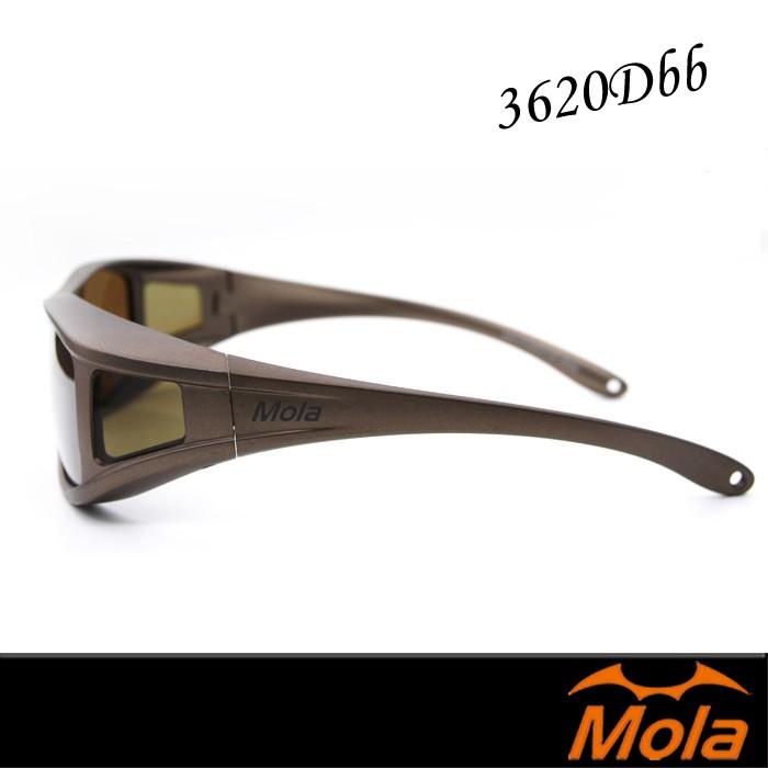 MOLA 摩拉近視可戴偏光太陽眼鏡 套鏡 包覆式 外掛式 3620D-bb-細節圖4