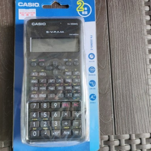 【CASIO】 12位數工程型計算機-(FX-350MS-2)