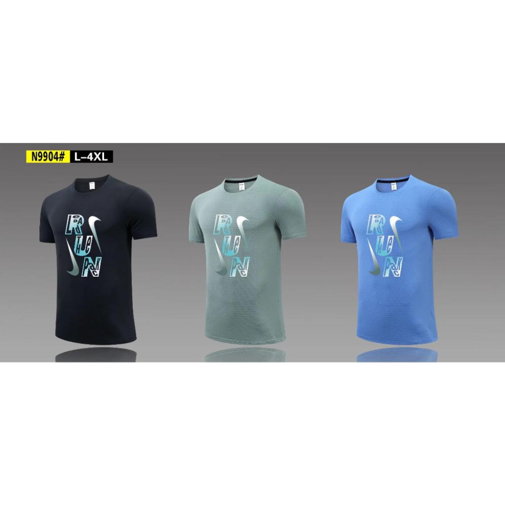 🔥高端面料🔥男款 速乾短袖 運動短袖 運動上衣 排汗衫 腈綸冰絲面料 舒適順滑柔軟 吸濕排汗 加大尺碼有彈力9904-細節圖3