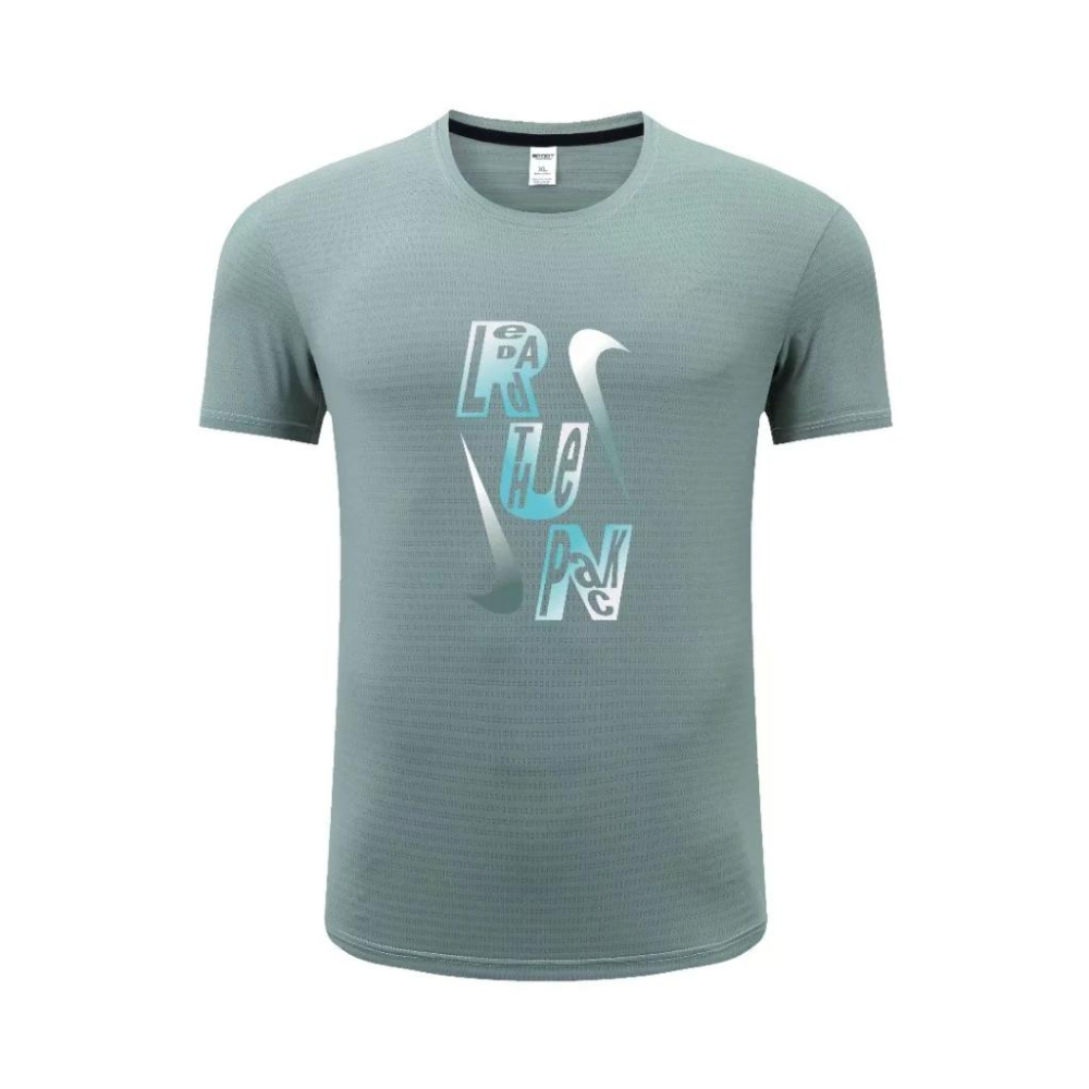 🔥高端面料🔥男款 速乾短袖 運動短袖 運動上衣 排汗衫 腈綸冰絲面料 舒適順滑柔軟 吸濕排汗 加大尺碼有彈力9904-細節圖7