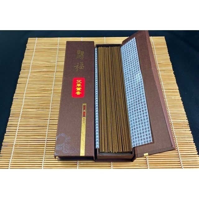 同款買7送1【周錦香】台灣梢楠/特級艾草/西澳新山頭檀香/極品沉香/印度老山頭 臥香 7寸 75g裝~肖楠 線香 拜拜-細節圖2