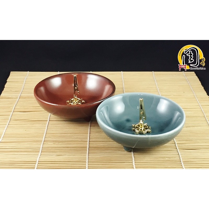 淨香盤組【周錦香】香夾+陶瓷盤【盤香 臥香 香塔 香粉適用】香座 香爐 淨香爐 淨香盤 淨粉  薰香 降真小香環適用-細節圖2