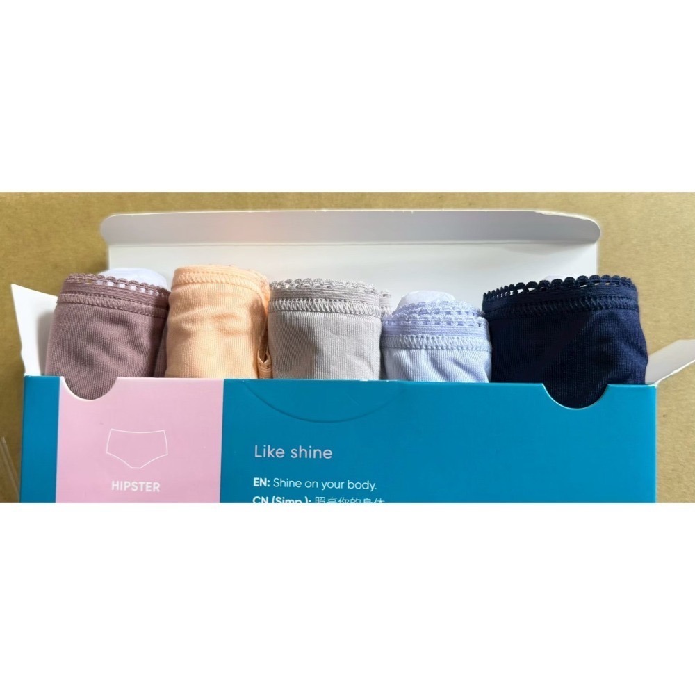 sloggi-SHINE 閃亮系列低腰三角褲/平口褲 五件包 (萊卡) HIPSTER C76-925-細節圖4