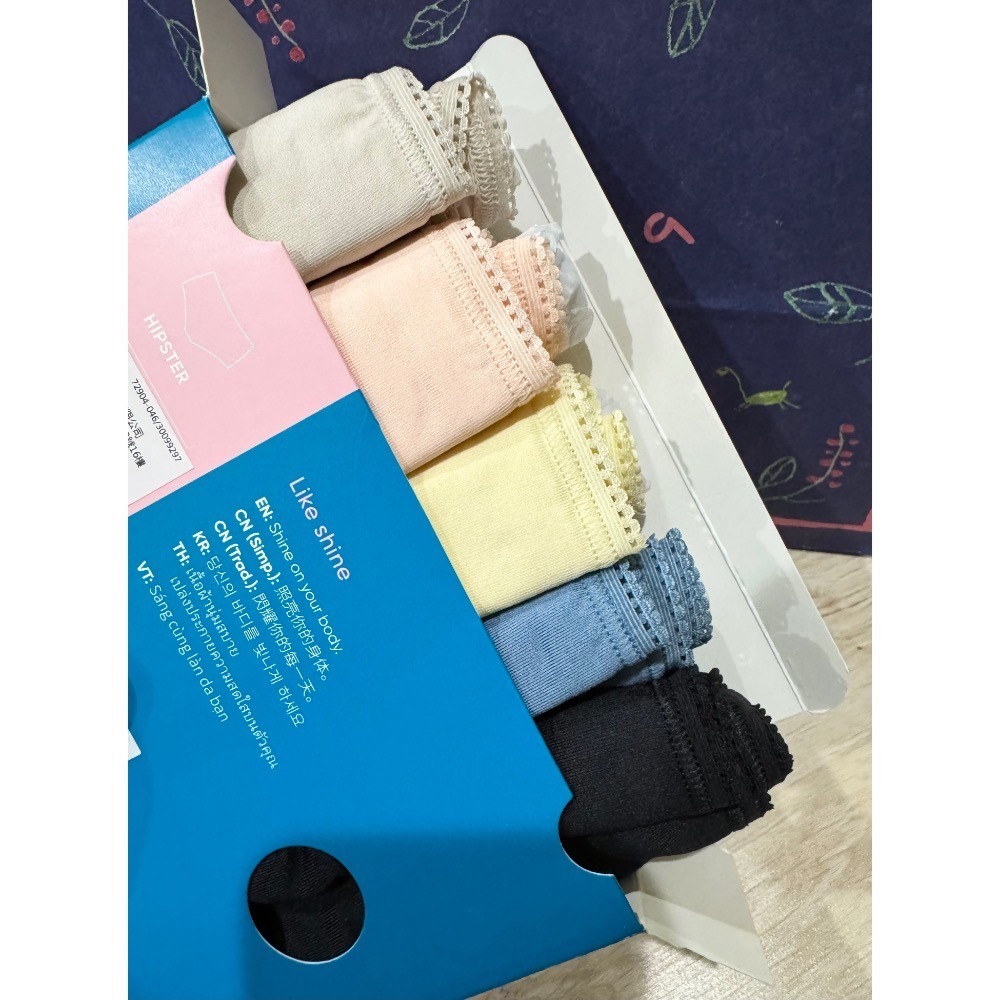 sloggi-SHINE 閃亮系列低腰三角褲/平口褲 五件包 (萊卡) HIPSTER C76-925-規格圖4