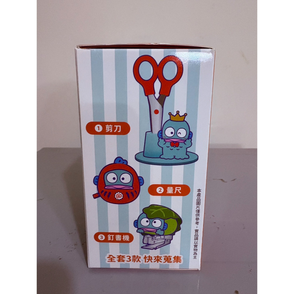 [全新商品] [立即出貨] 7-11人魚漢頓40周年 公仔文具組 釘書機款-細節圖3