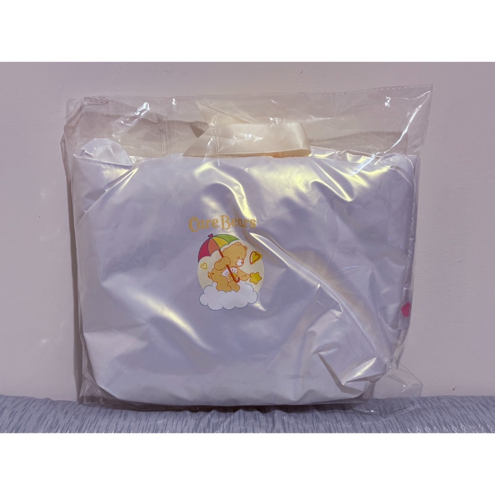 [全新商品] [立即出貨] 樂事 x Care Bears 聯名珠光雲朵袋 銀色 白色 風格 收藏 包包 小物-規格圖2