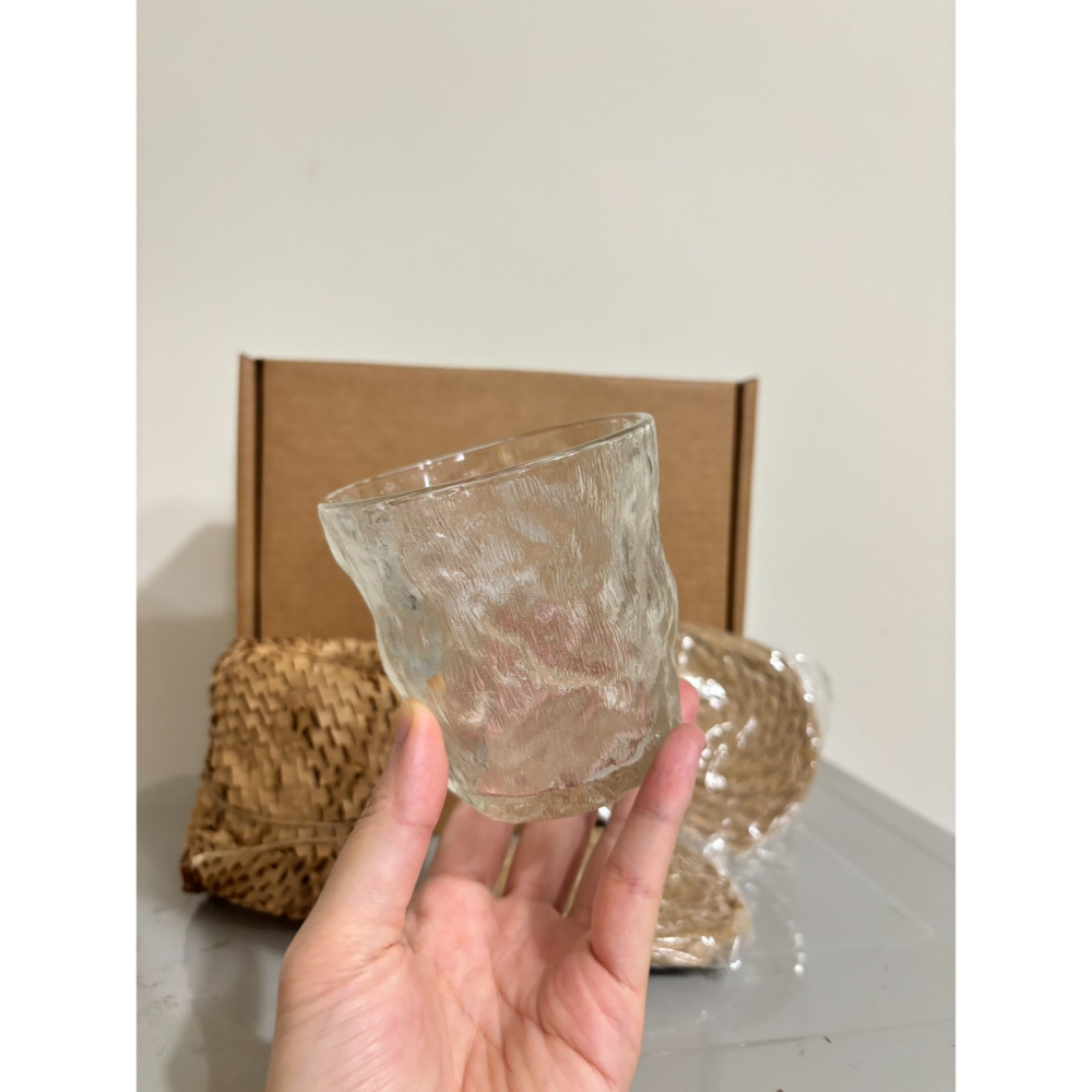 [全新商品] [立即出貨] 碗容奶奶家-霧面冰川水杯+日式經典亞麻杯墊組 風格 收藏 特色-細節圖5