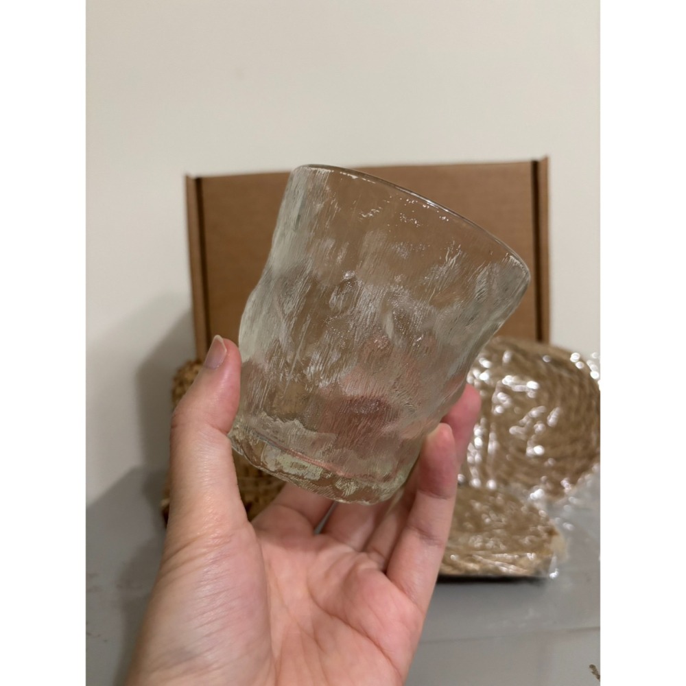 [全新商品] [立即出貨] 碗容奶奶家-霧面冰川水杯+日式經典亞麻杯墊組 風格 收藏 特色-細節圖4