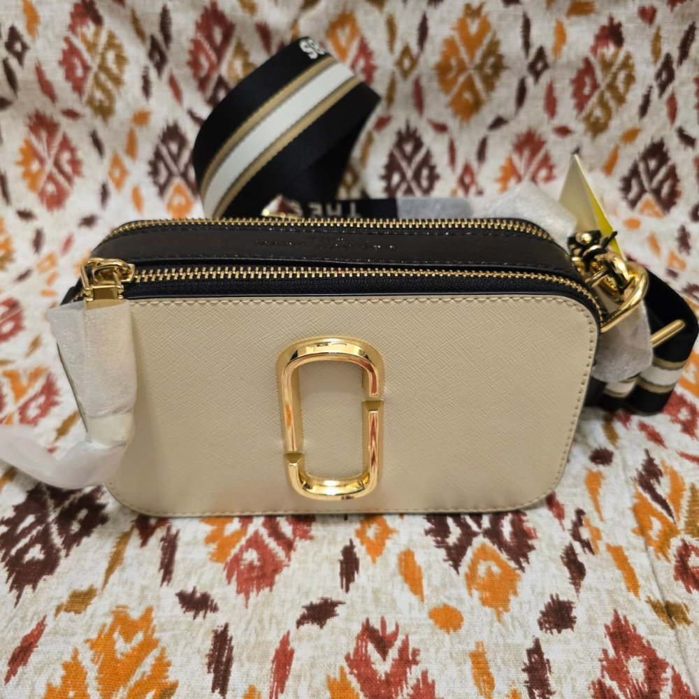 【sigmanet家庭百貨】全新MARC JACOBS 馬克賈伯 SNAPSHOT 防刮撞色雙層斜背/相機包-細節圖10