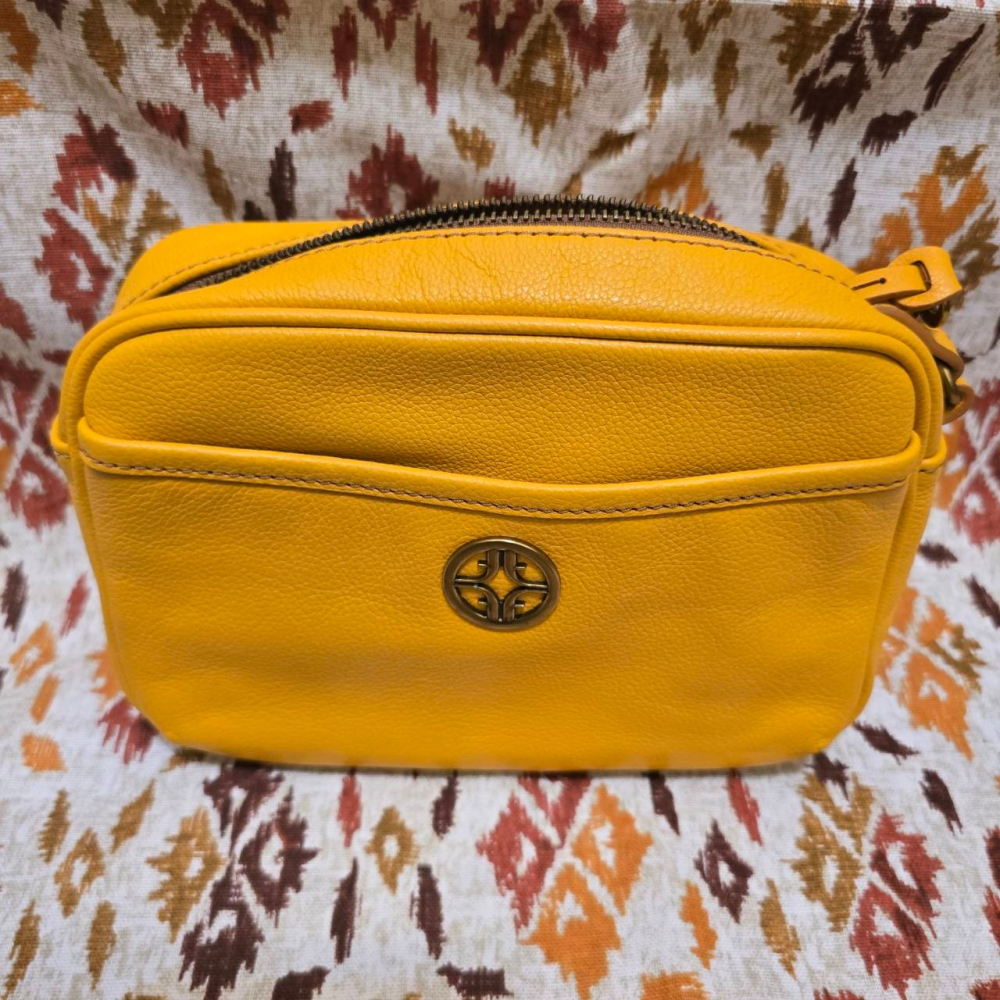 【sigmanet家庭百貨】全新Fossil Brennon真皮相機包/女用側背包-細節圖4